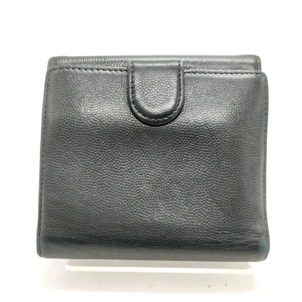 CHANEL Black Caviar Skin Leather Wallet - Picture 2 of 9